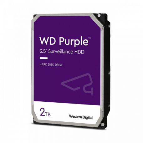 WESTERN DIGITAL HDD PURPLE 2TB 3,5 5400RPM SATA 6GB/S BUFFER 256MB