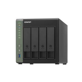 QNAP NAS TOWER 4 BAY CPU Alpine AL214 4CORE 1,7GHz + 1GB RAM DDR3 (MAX 8GB) + 4 SATA 6Gb/s, 3Gb/s da