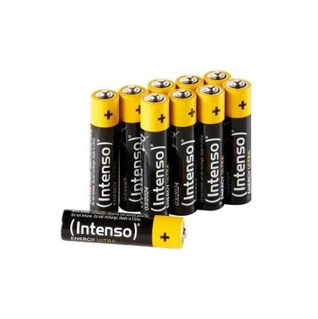 INTENSO BATTERIE ALCALINE ENERGY ULTRA AAA LR03 10PCS SHRINKED PACK