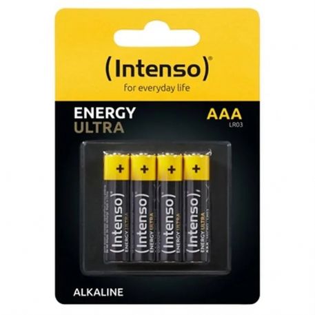 INTENSO BATTERIE ALCALINE ENERGY ULTRA AAA LR03 4PCS BLISTER