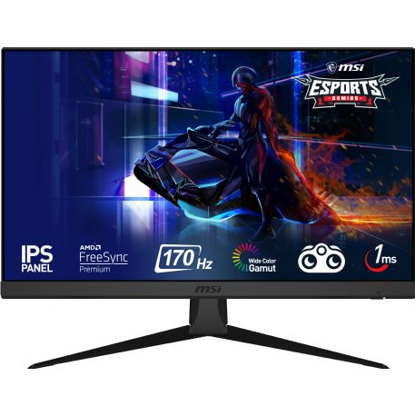 MSI MONITOR 23,8 16:9 IPS, 1920x1080 (FHD), 1ms 170hz