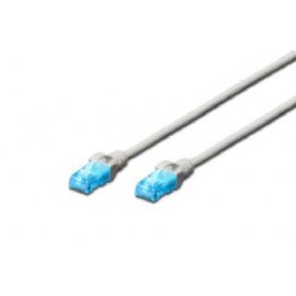 DIGITUS CAVO DI RETE UTP, CAT 5E, NON SCHERMATO, 0,5MT, GRIGIO