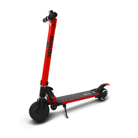 SPILLO KIDS MONOPATTINO ELETTRICO PER BAMBINI VELOCITA MAX 15KM/H, AUTONOMIA MAX 10KM, ROSSO