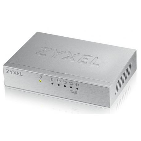 ZYXEL SWITCH UNMANAGED 5 PORTE 10/100Mbit, CHASSIS METALLO, DESKTOP