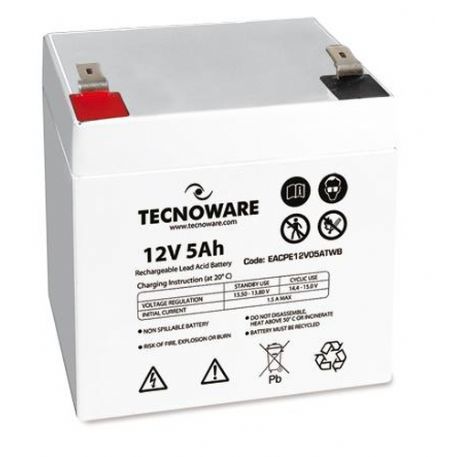 TECNOWARE POWER BATTERY 12V 5AH FASTON 6,3MM