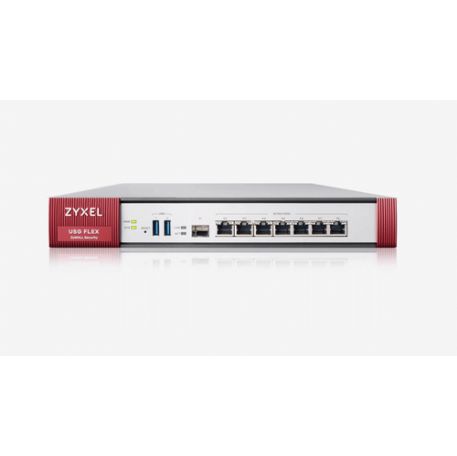 ZYXEL FIREWALL USG FLEX 200 SECURITY GATEWAY 2XWAN, 2XLAN, 2XUSB, VPN 40 IPSEC/L2TP, 60 SSL, AMAZON VPC, 1 ANNO SECURITY PACK INCLUSO, SSL INSPECTION, PCI DSS COMPLIANT, WLAN CONTROLLER 8 AP