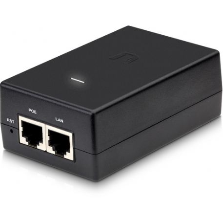 UBIQUITI POE INJECTOR, 24VDC, 24W, GIGABIT