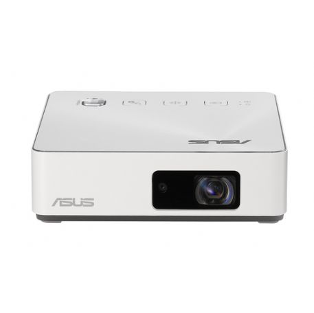 ASUS VIDEOPROIETTORE S2, OTTICA CORTA, DLP, FHD 500 LUMEN, PORTATILE, WHITE, USB, HDMI, WIFI, BATTERIA INTEGRATA