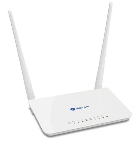 DIGICOM ROUTER 300N 4 PORTE 10/100 USB2.0 PER CONNESSIONE INTERNET KEY 3G/4G WPS REW4GW30-T04