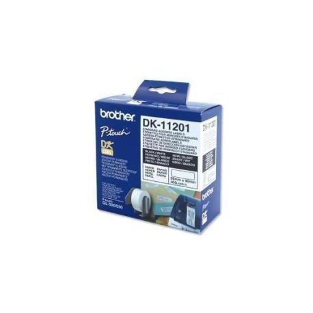 BROTHER DK-11201 ETICHETTE MULTIUSO ADESIVE 400PZ 29X90mm BIANCHE