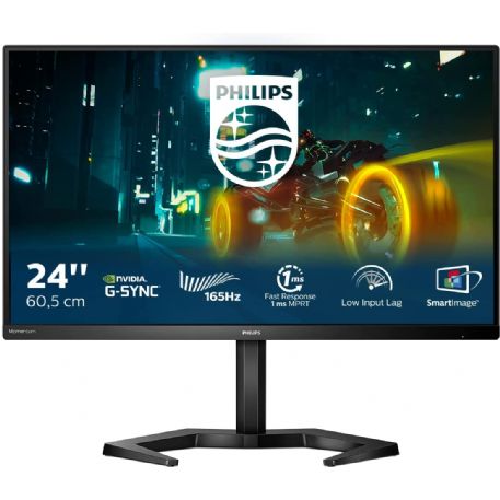 PHILIPS MONITOR 23,8 LED IPS 16:9 FHD 1MS 165HZ 250 CDM, HDMI/DP, PIVOT,  MULTIMEDIALE