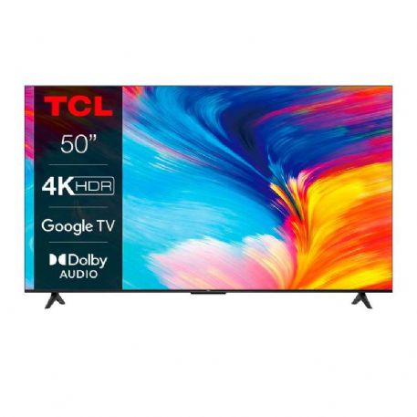 TCL SMART TV 50 ULTRA HD 4K CON HDR E ANDROID TV NERO