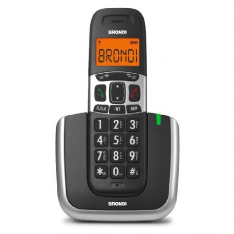 BRONDI TELEFONO BRAVO PLATINUM NERO