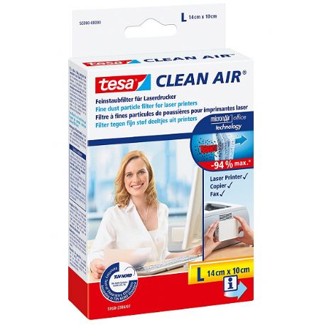 TESA CLEAN AIR L FILTRO PER STAMPANTE 140X100MM