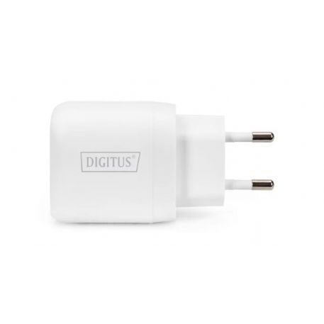 DIGITUS ADATTATORE DI RICARICA UNIVERSALE USB-C 20W BIANCO