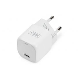 DIGITUS MINI ADATTATORE DI RICARICA USB-C 20W PD 3,0 BIANCO