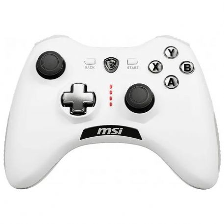 MSI CONTROLLER GAMING FORCE GC20  V2 WHITE WIRED USB, CAVO 2MT