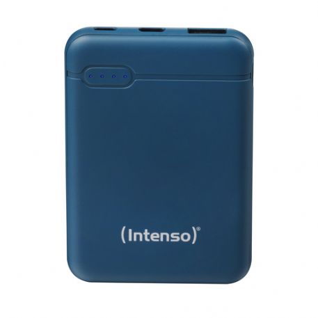 INTENSO POWER BANK 5000MAH USB A+TYPE C  5V-2.1A MICRO USB+TYPE C 5V-2.1A PETROL