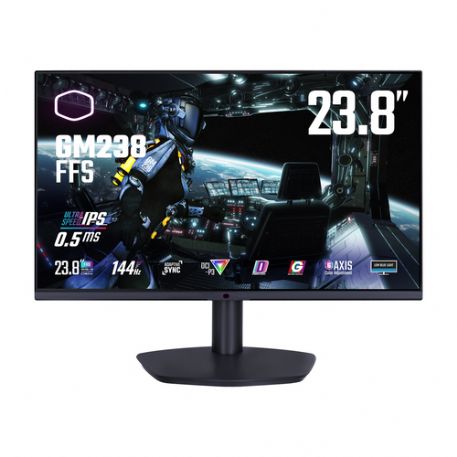 COOLER MASTER MONITOR 23,8 LED IPS FHD 16:9 0,5MS 250 CDM 144HZ, HDR10, DP/HDMI