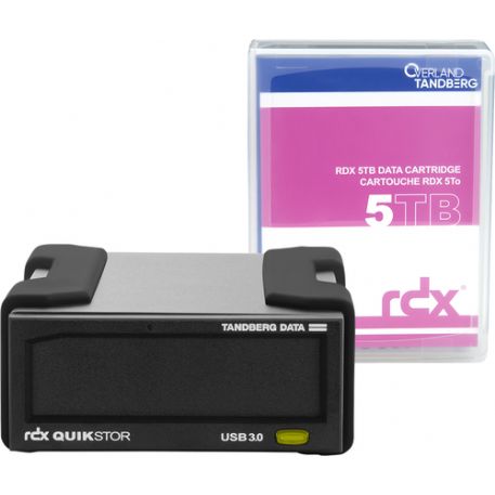 TANDBERG CARTUCCIA RDX SSD BACKUP 5TB USB3+