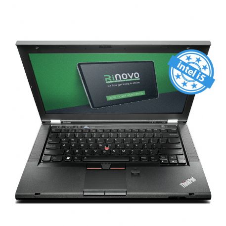 RINOVO NB LENOVO REFURBISHED 14,1 THINKPAD T430 I5-3X00 DDR3 8GB 180GB SSD WIN 10 PRO GAR 1Y